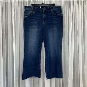 Kut from the Kloth Dark Wash Cropped Jeans